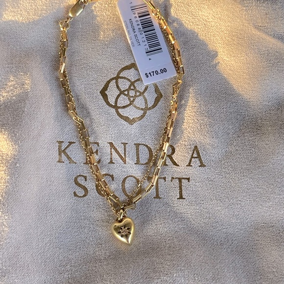 Kendra Scott Angie heart bracelet - Picture 2 of 2